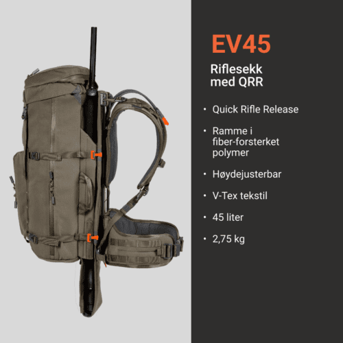 EV45 - Riflesekk med QRR